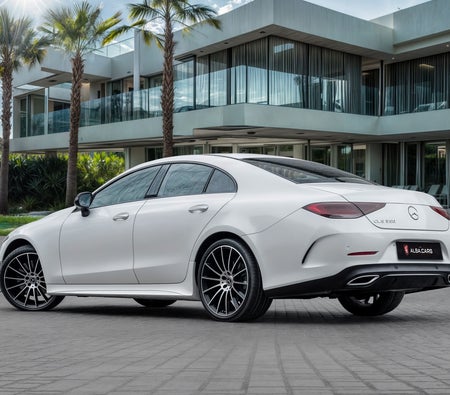 White Mercedes Benz CLS 350 2019