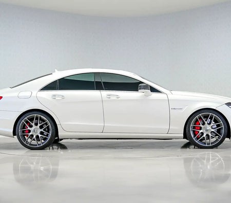 Weiß Mercedes Benz CLS 63 AMG 2013