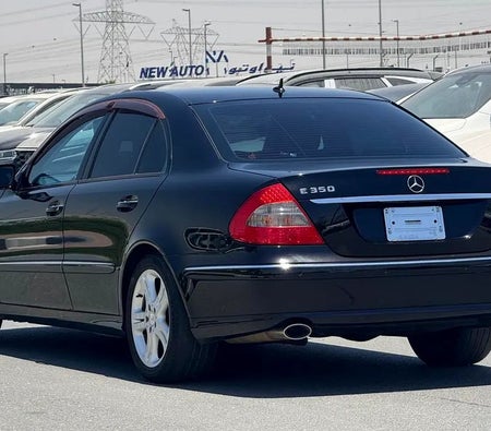 Black Mercedes Benz E350 2008