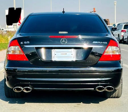 Black Mercedes Benz E350 2007