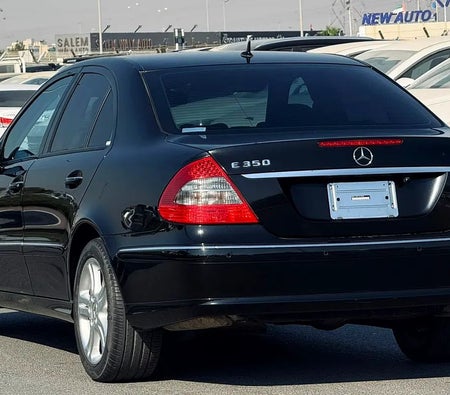 Black Mercedes Benz E350 2007