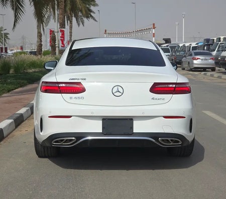 White Mercedes Benz E400 2019