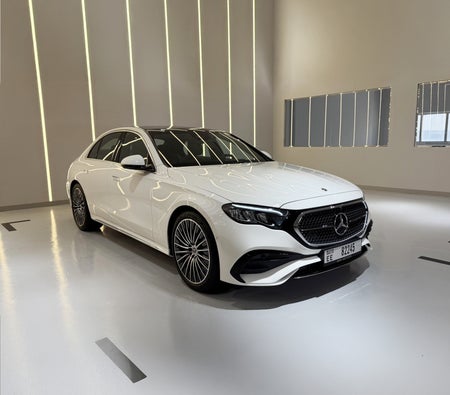 Rent Mercedes Benz E200 2026 in Dubai