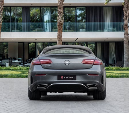 Gray Mercedes Benz E200 2020