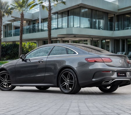 Gray Mercedes Benz E200 2020