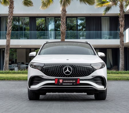 White Mercedes Benz EQA 2025