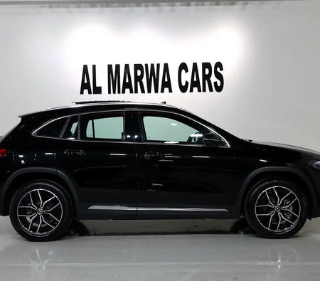 Black Mercedes Benz EQA 2024
