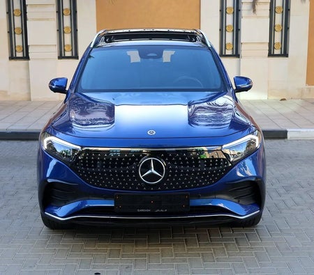 Blue Mercedes Benz EQB 2025