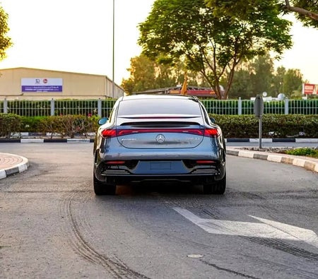 Gray Mercedes Benz EQE 43 AMG 4MATIC 2022