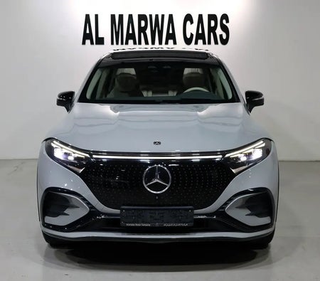 Gray Mercedes Benz EQS 2023