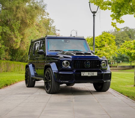 Rent Mercedes Benz G63 AMG Brabus 700 Widestar 2021 in Dubai