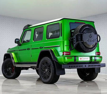 Vert Mercedes Benz G 63 AMG 4x4 Square 2022