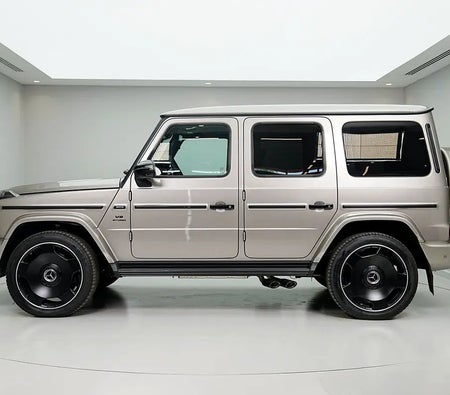 Silver Mercedes Benz G63 AMG 2025