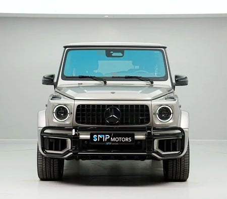 Silver Mercedes Benz G63 AMG 2025