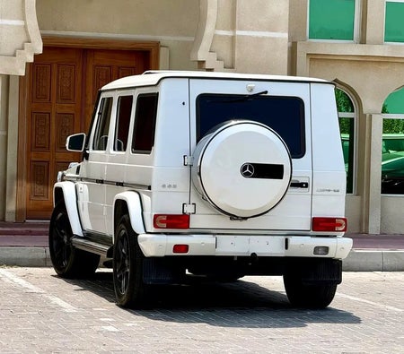 Bianca Mercedes Benz G63 AMG 2013