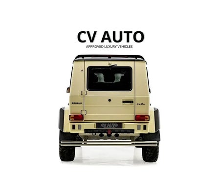 Beige Mercedes Benz G500 4x4 Squared 2017