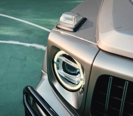 Silver Mercedes Benz G63 AMG 2021