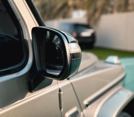 Silver Mercedes Benz G63 AMG 2021