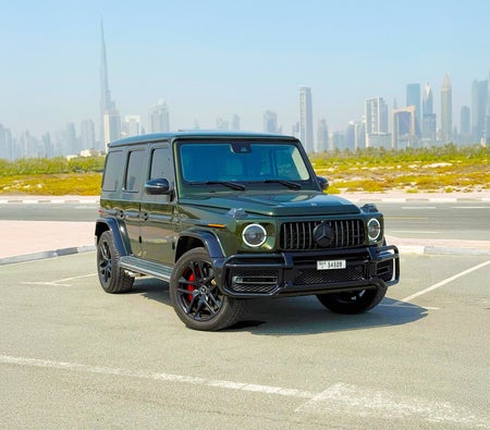 Rent Mercedes Benz G63 AMG 2023 in Dubai