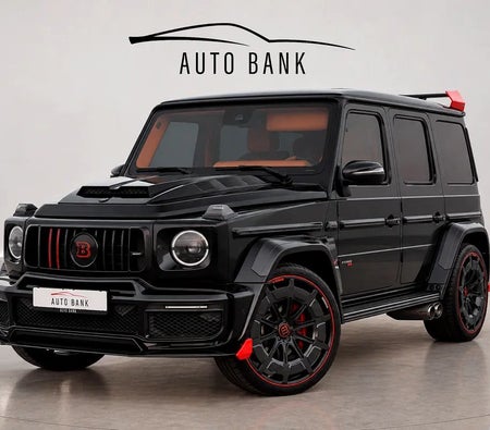 Schwarz Mercedes Benz G63 AMG Brabus 800 2023