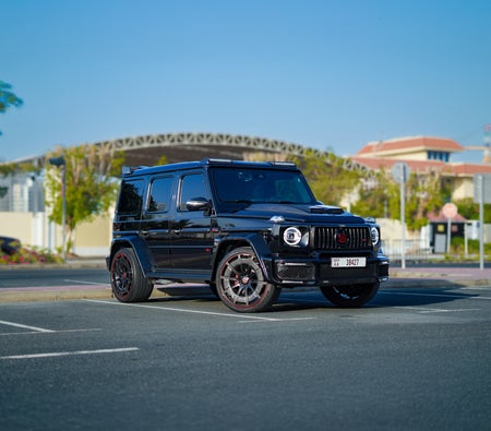 Black Mercedes Benz G63 AMG Brabus 2024 Black Mercedes Benz G63 AMG Brabus 2024