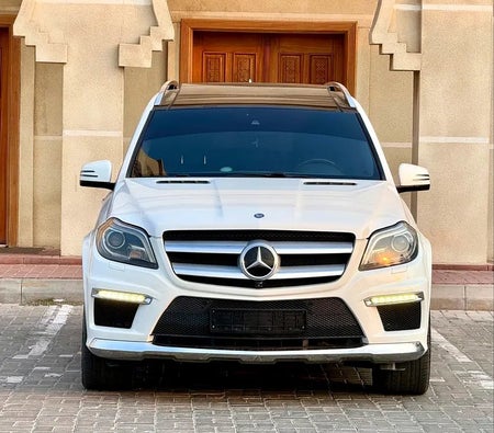 Blanc Mercedes Benz GL 500 4matic 2014 Blanc Mercedes Benz GL 500 4matic 2014