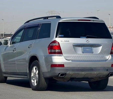 Silver Mercedes Benz GL 550 4Matic 2007