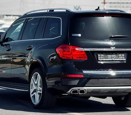 Black Mercedes Benz GL 550 4Matic 2013