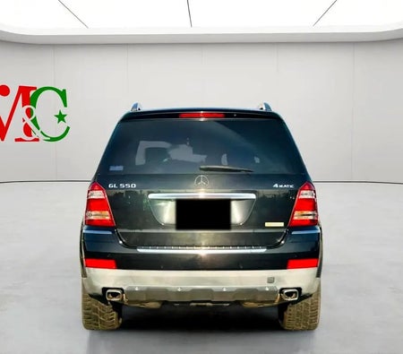 Black Mercedes Benz GL 550 4Matic 2008