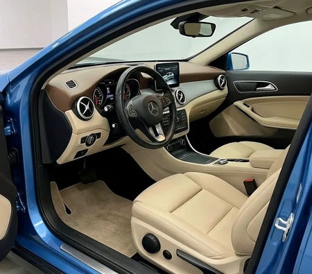 Blue Mercedes Benz GLA 250 4MATIC 2016 Blue Mercedes Benz GLA 250 4MATIC 2016
