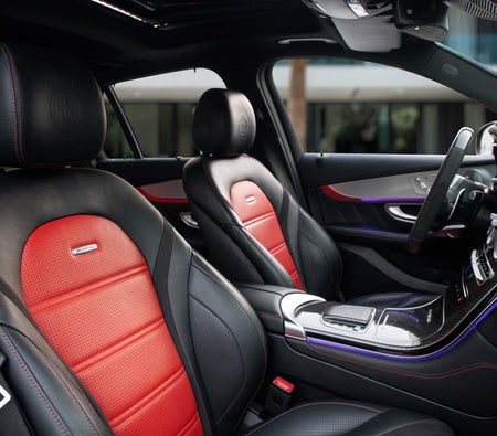 Gray Mercedes Benz GLC 63 S 2020