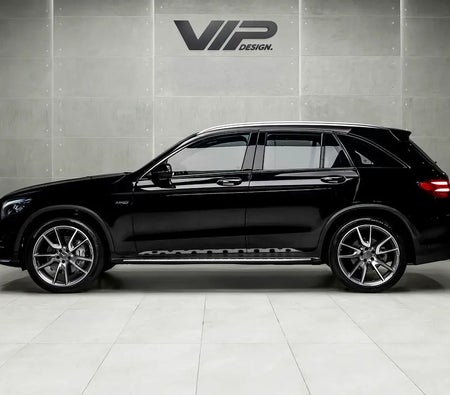 Black Mercedes Benz GLC 43 AMG 4MATIC 2018