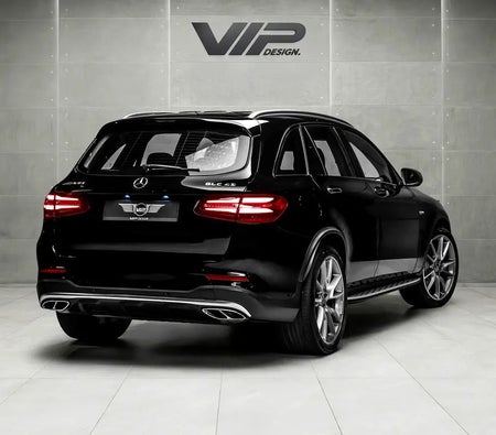 Black Mercedes Benz GLC 43 AMG 4MATIC 2018