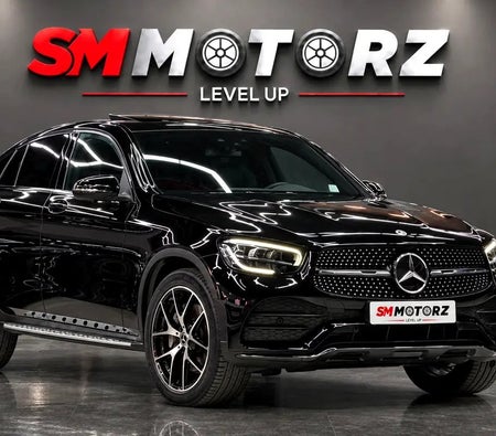 Black Mercedes Benz GLC 300 AMG 4MATIC 2022