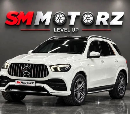 White Mercedes Benz GLE 350 2022