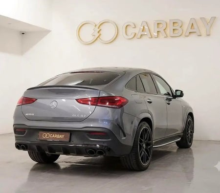 Gray Mercedes Benz AMG GLE 53 2024