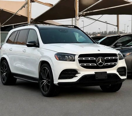 Weiß Mercedes Benz GLS 580 2021 Weiß Mercedes Benz GLS 580 2021