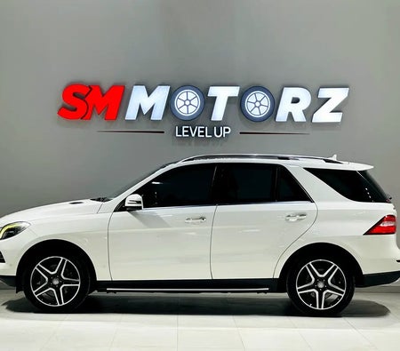 أبيض مرسيدس بنز ML 350 AMG 4MATIC 2014 أبيض مرسيدس بنز ML 350 AMG 4MATIC 2014