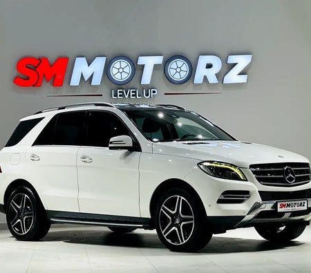أبيض مرسيدس بنز ML 350 AMG 4MATIC 2014 أبيض مرسيدس بنز ML 350 AMG 4MATIC 2014