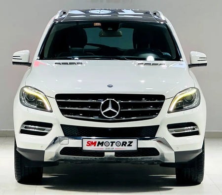 أبيض مرسيدس بنز ML 350 AMG 4MATIC 2014 أبيض مرسيدس بنز ML 350 AMG 4MATIC 2014