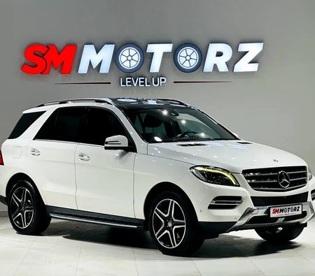 أبيض مرسيدس بنز ML 350 AMG 4MATIC 2014 أبيض مرسيدس بنز ML 350 AMG 4MATIC 2014