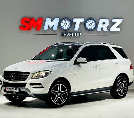 أبيض مرسيدس بنز ML 350 AMG 4MATIC 2014 أبيض مرسيدس بنز ML 350 AMG 4MATIC 2014