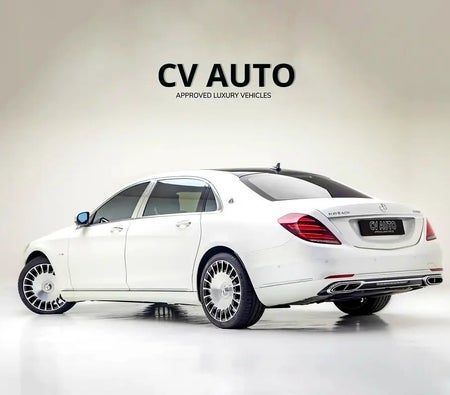 Bianca Mercedes Benz Maybach S650 2018
