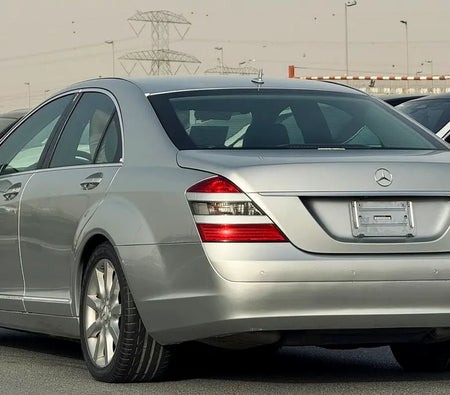 Silver Mercedes Benz S350 2007