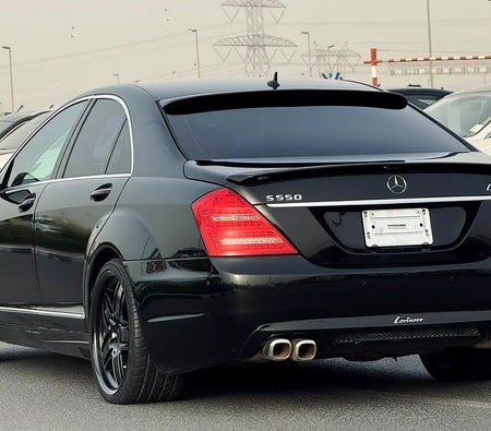 Black Mercedes Benz S350 2008
