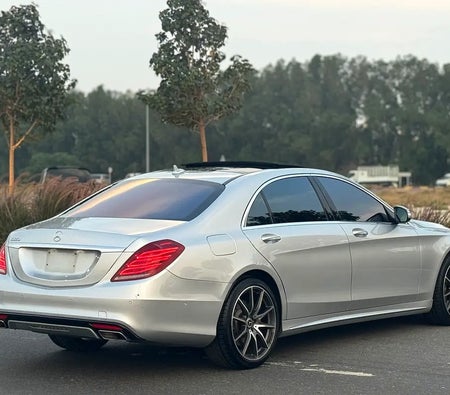 Gümüş Mercedes Benz S550 2014 Gümüş Mercedes Benz S550 2014