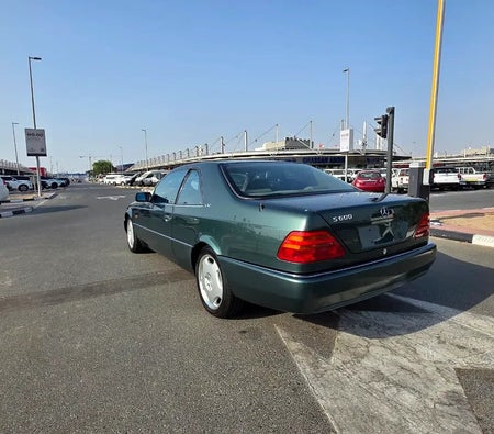 أخضر مرسيدس بنز  S600 1996