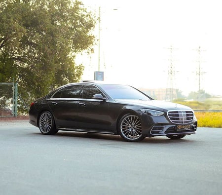 Gray Mercedes Benz S450 4Matic 2021