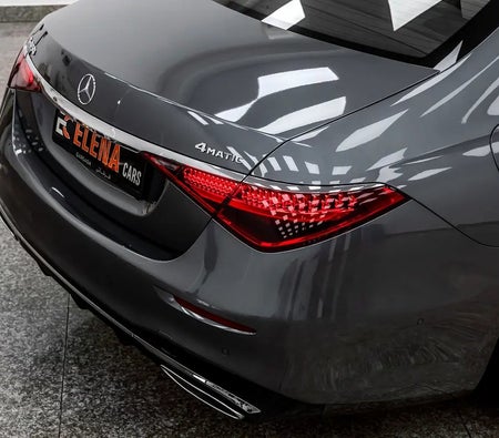 Gray Mercedes Benz S500 L 4MATIC 2023