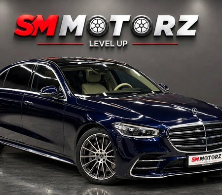 Azul Mercedes Benz S500 L 4MATIC 2022 Azul Mercedes Benz S500 L 4MATIC 2022